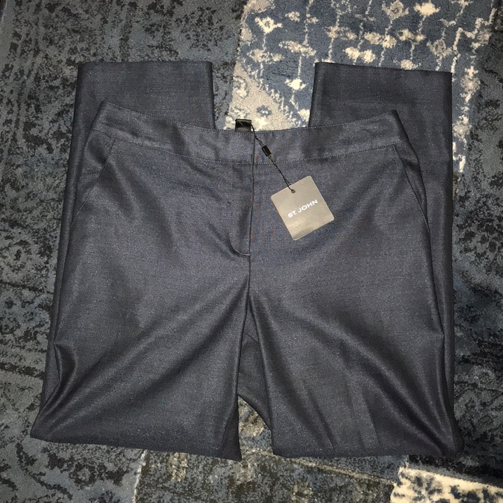 NWT St. John Collection “Emma” dress pants
